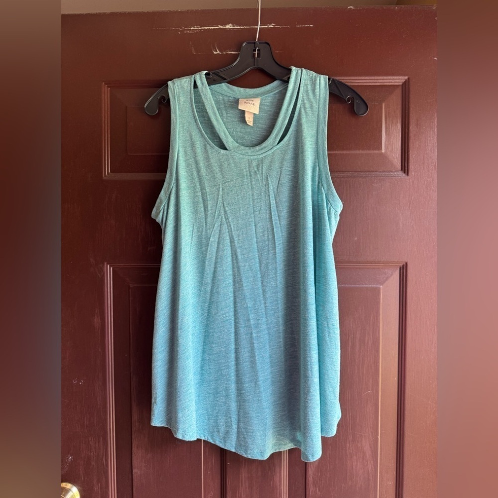 Knox Rose Sleeveless Tank Top Size Large